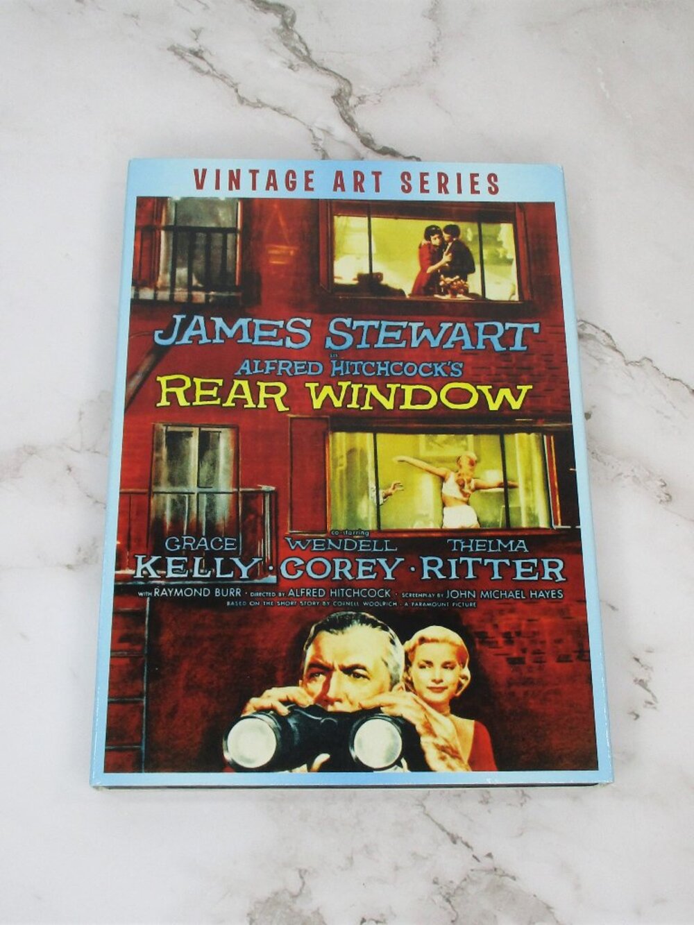 Rear Window (DVD 2016) Vintage Art Series Alfred Hitchcock 50s Thriller
